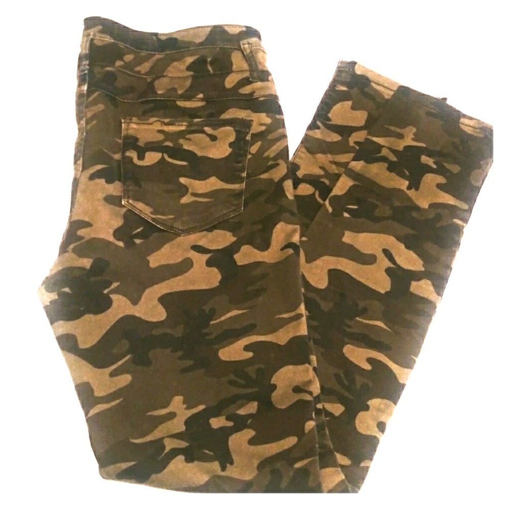 Camo Print Jeggings
